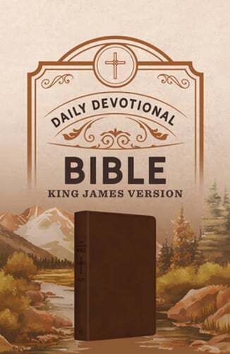 Daily Devotional Bible KJV Hickory Cross Edition – NKJV Modern Text