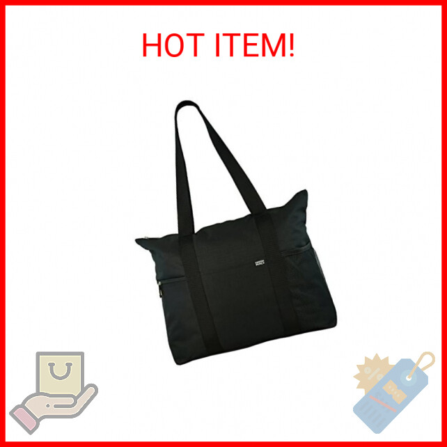 Ensign Peak Shoulder Tote with Multiple Pockets and Zipper Closure