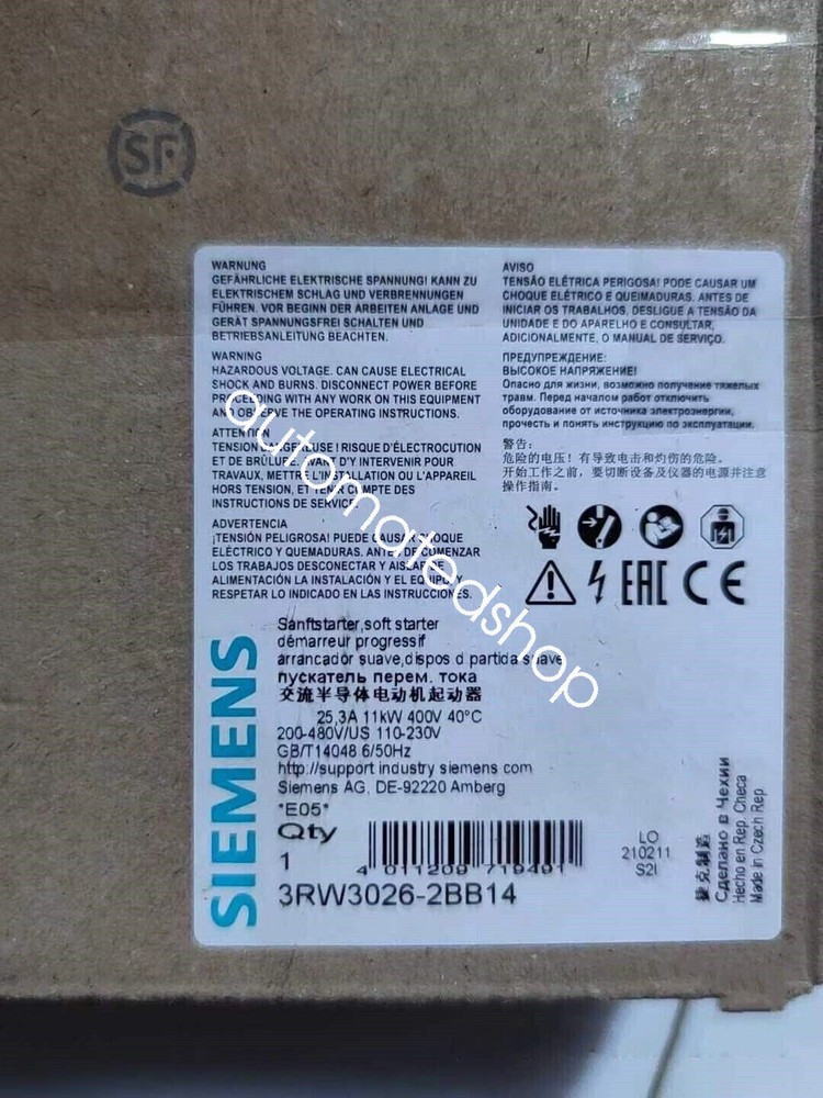 1PCS NEW 3RW3026-2BB14 semiconductor motor starter shipping DHL or FedEX #A6-4