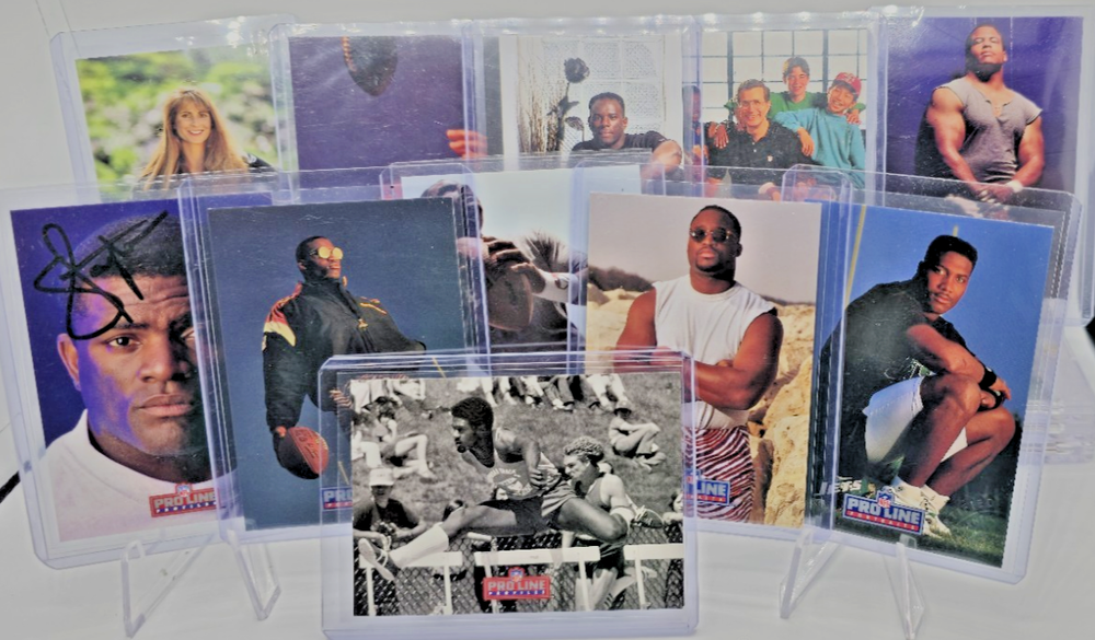 1992 Pro Line Profiles 11 Autograph Card Lot with Taylor Moon Monk & More