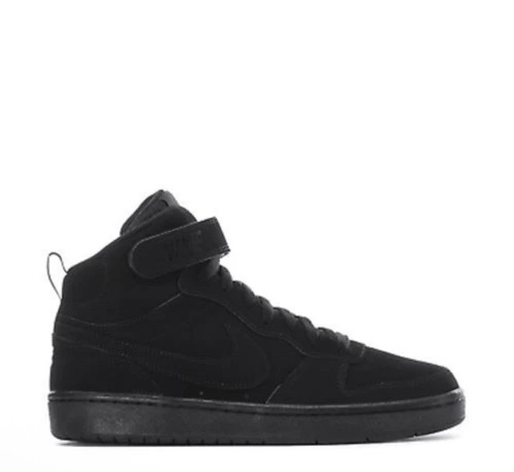 YOUTH NIKE COURT BOROUGH MID 2  CW5867 001 SHOES 100% ORIGINAL BRAND Size 4Y