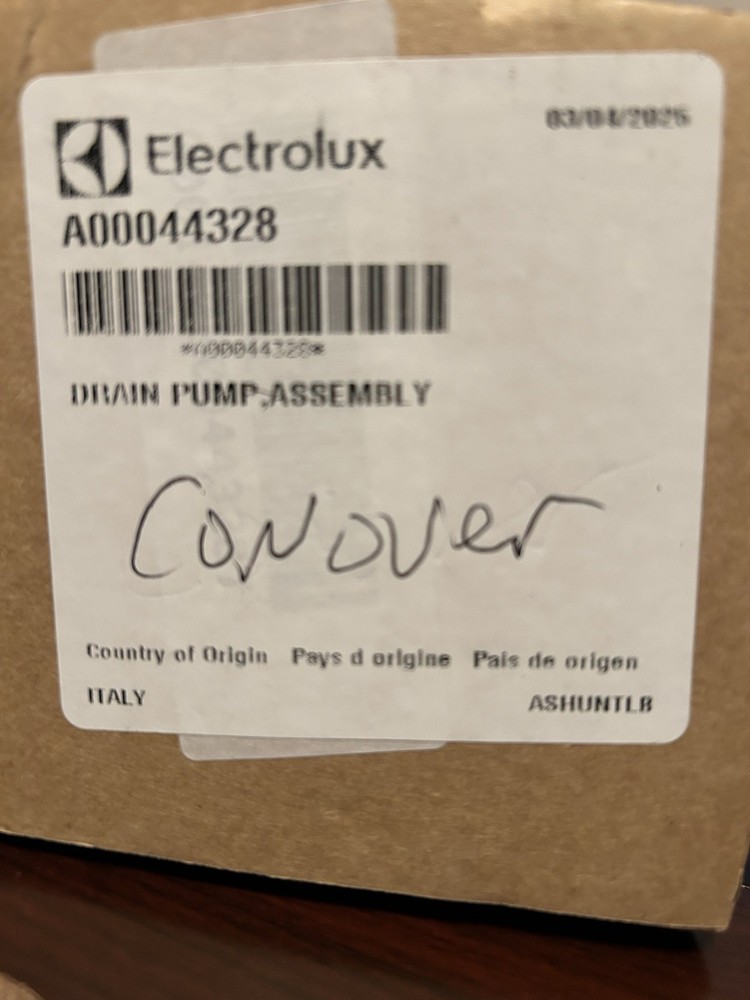 NEW “OEM” FRIGIDAIRE DISHWASHER DRAIN PUMP ASSEMBLY #A00044328
