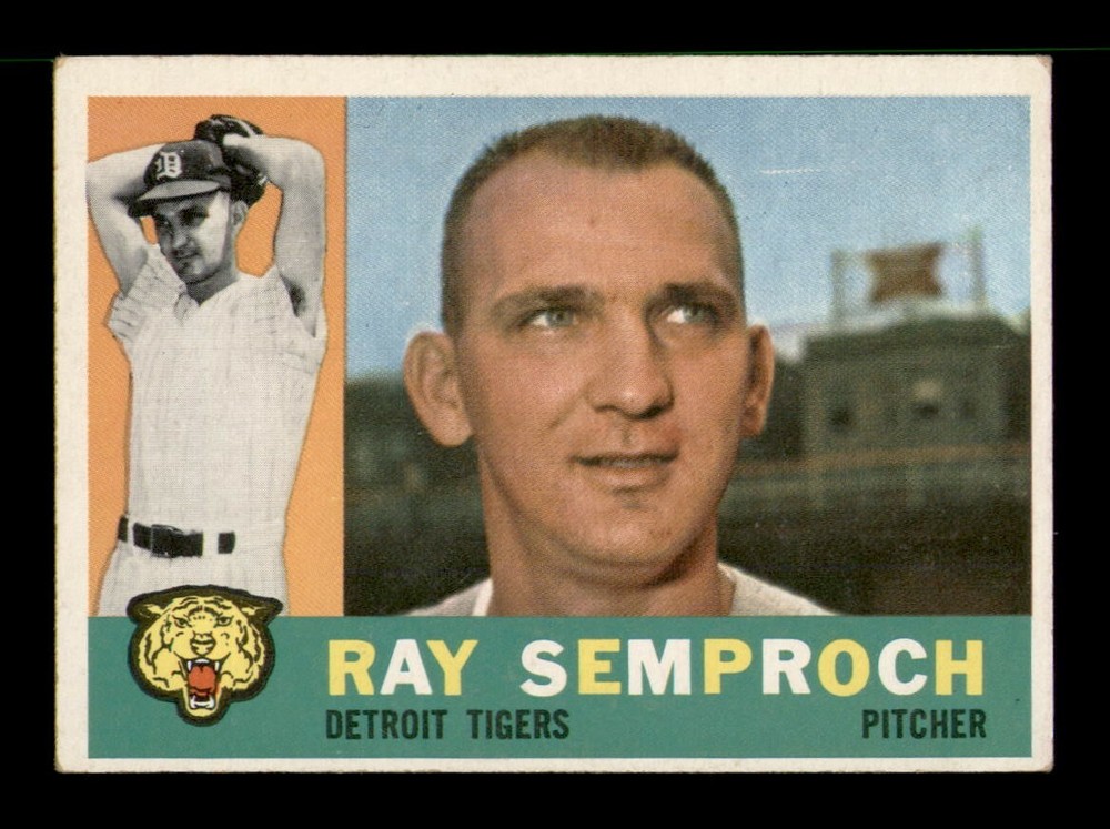 1960 Topps Set Break #286 Ray Semproch EX *OBGcards*