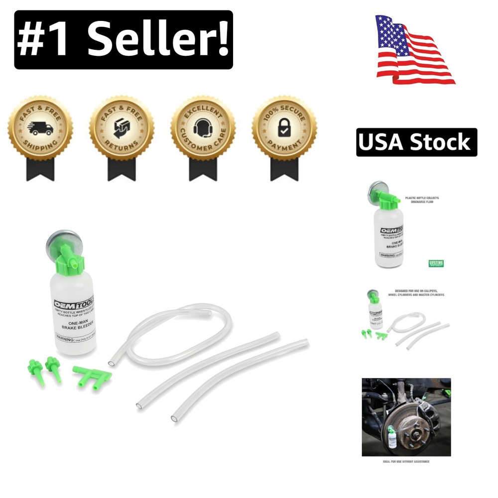 Durable Magnetic Brake Bleeder Kit for Clean and Efficient Brake Maintenance