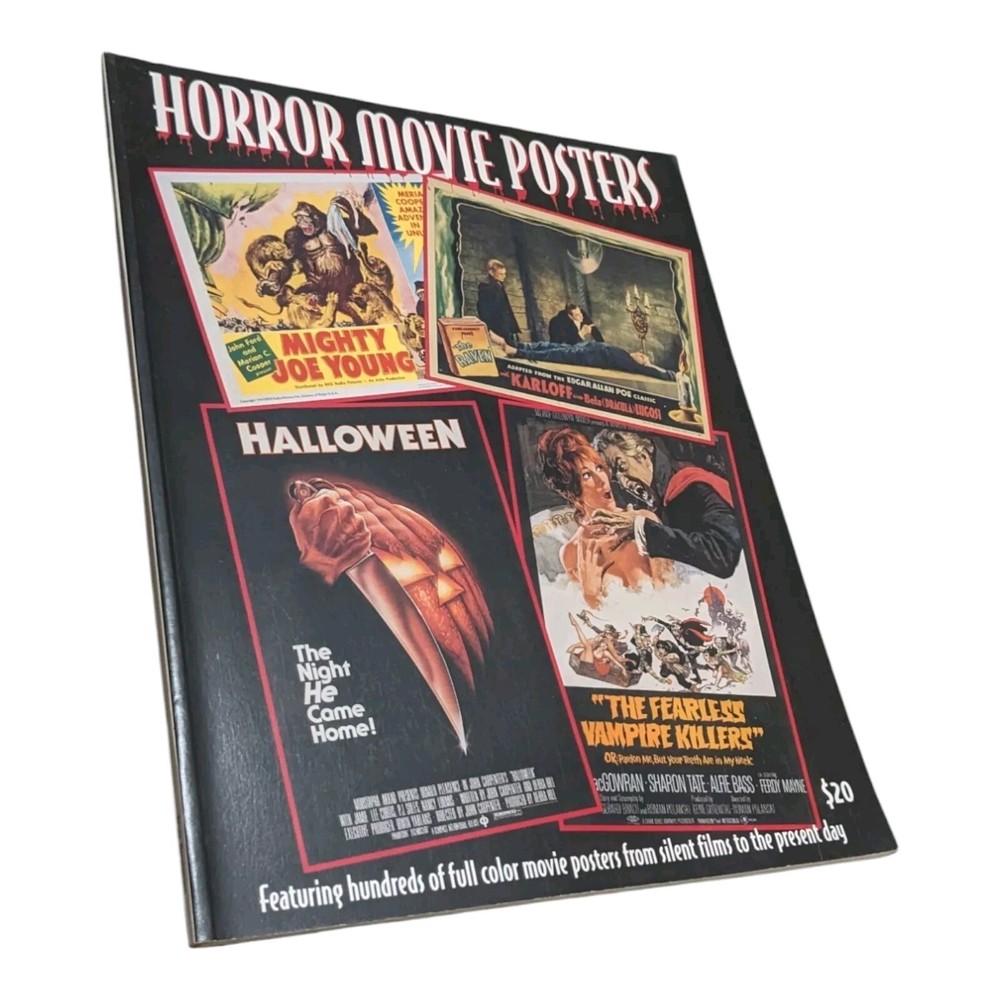 Horror Movie Posters by Bruce Hershenson (1998, Paperback) 70s 80s 90s Cinephile