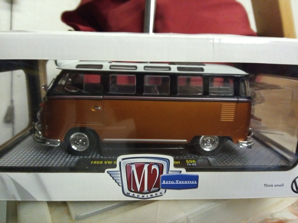 1959 VW Micro Bus Deluxe Premium Edition Gas Line Auto Thentics