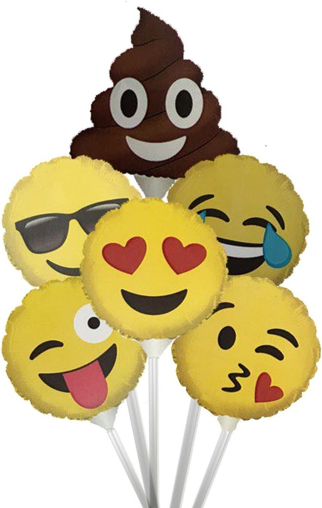 PMU Emoji Balloons Assortment 9