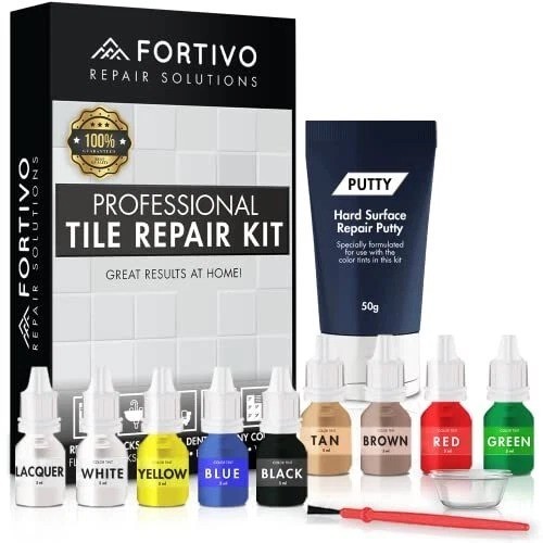 Tile Repair Kit Stone Repair Kit - Porcelain Repair Kit for Cracked Stone,