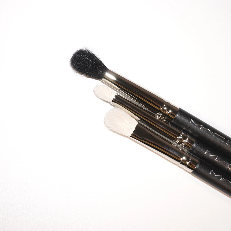 MAC 217 219 224 Essential Eyeshadow Brush Set 3-Piece  