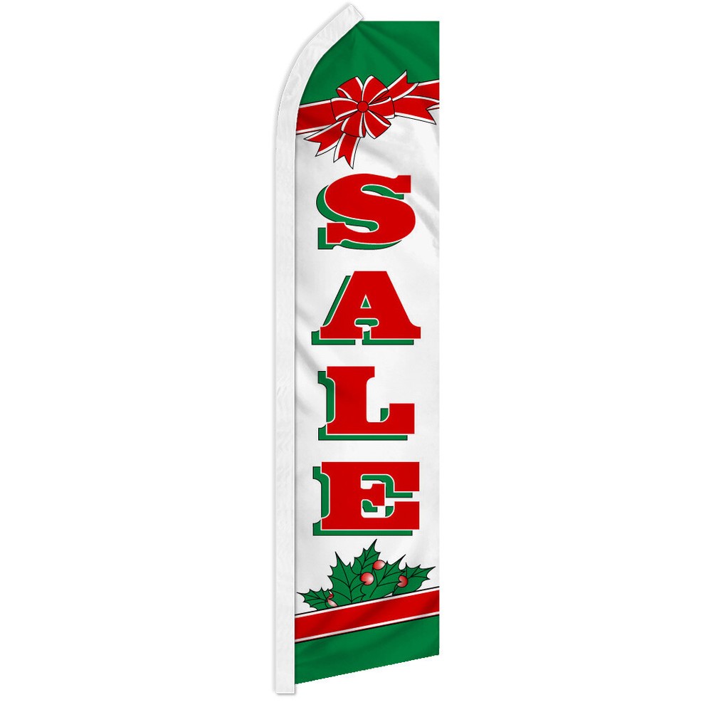 Sale Swooper Flutter Feather Advertising Flag Sale Flag Christmas Holiday Sale-image