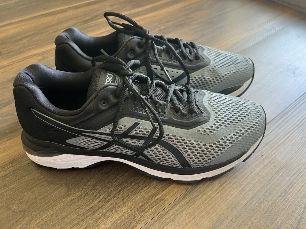 ASICS Men’s Dynamic Duomax GT-2000 6 Size 10 Gray & Black
