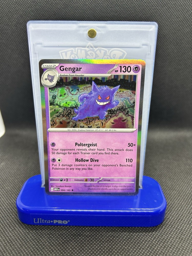 Gengar 094/165 Holo SV Scarlet & Violet 151 Pokemon Card