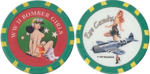 Fantasy Chip - WWll Bomber Girls The P-47 Chip Collectible Series *