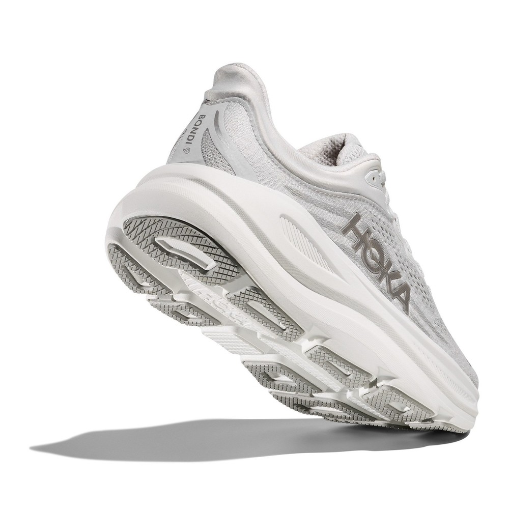 FLASH SALE !! HOKA Bondi 9 Road-Running Shoes - Women's Stardust/Silver MEDIUM🔥-image