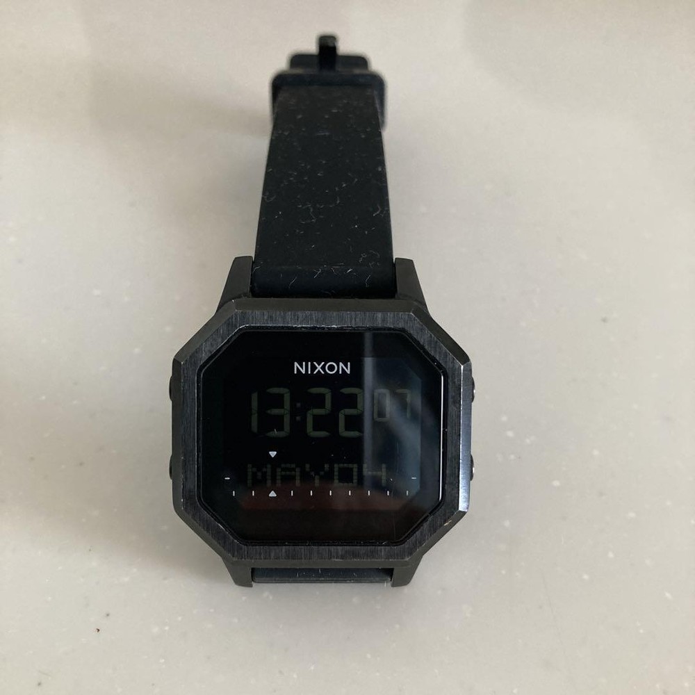 Nixon Siren Ss Digital Watch Black Run Out Of Battery