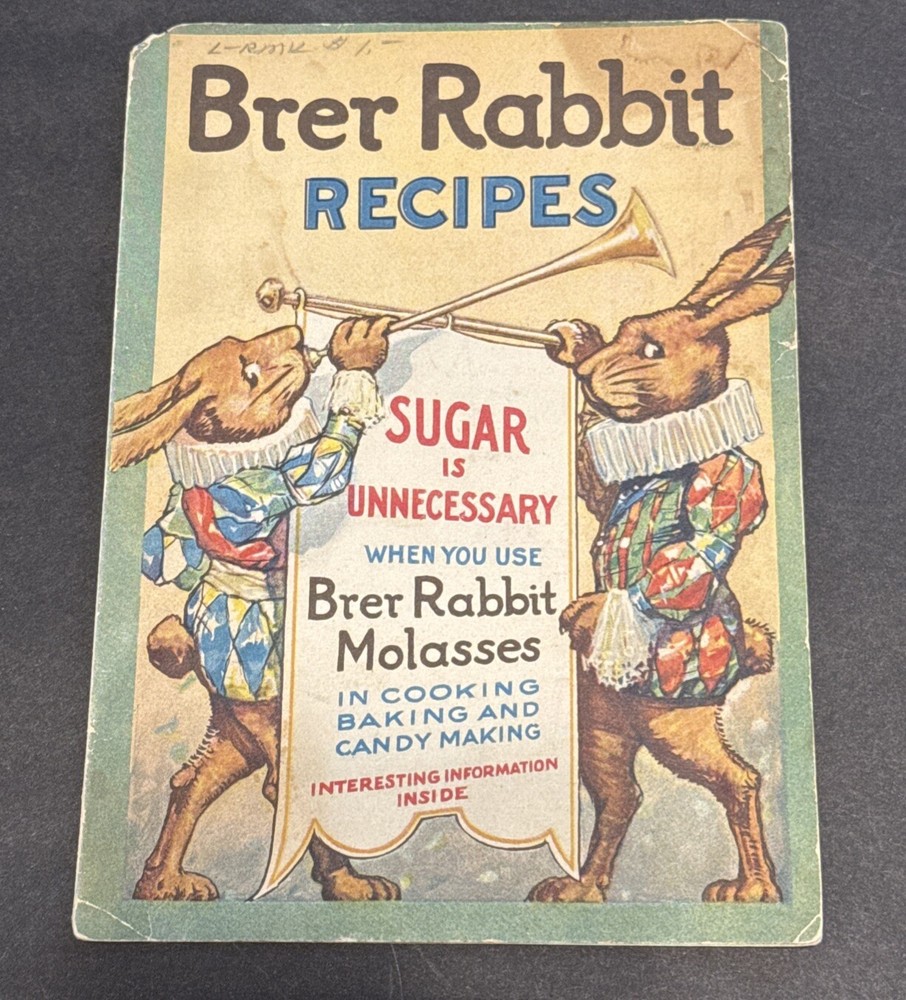 Brer Rabbit Molasses  Recipes Tri-fold  Penick & Ford Ltd