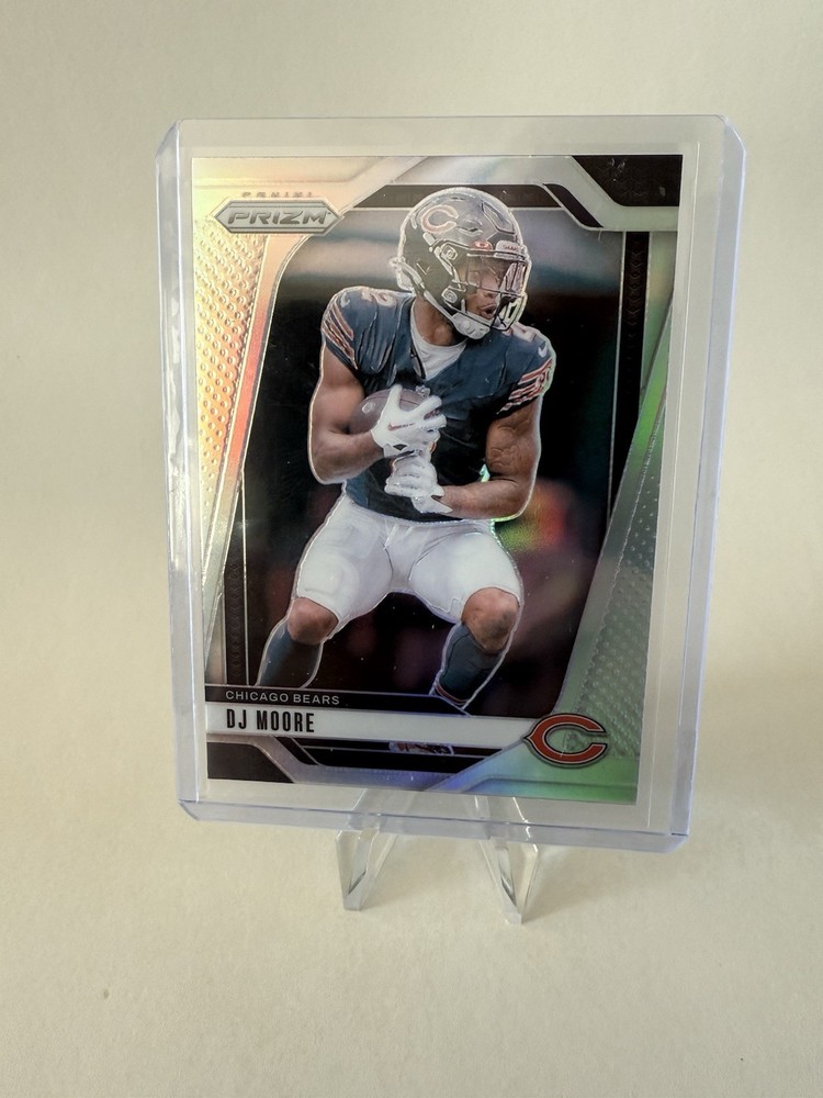 2024 Panini Prizm D.J. Moore #48 TRUE SILVER