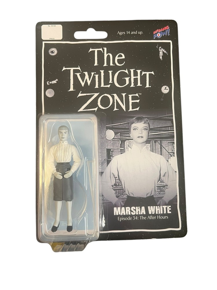 2015 Twilight Zone Black & White Marsha White #0089 Carded Action Figure HTF