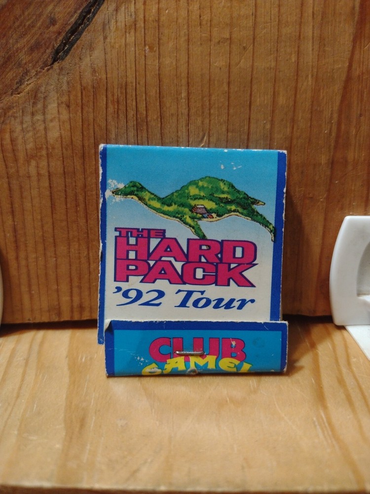 Vintage MATCHBOOK: CLUB CAMEL '92 TOUR  MB120