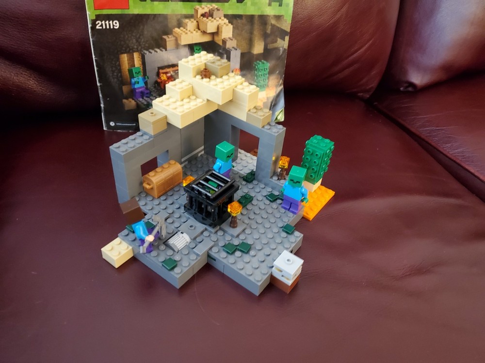LEXCRAFT Lego Minecraft Dungeon Set 21119 with 219 Pieces and Instructions