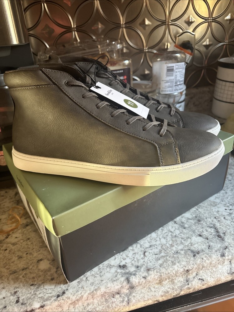 Goodfellow Mens Landry Boots - Gray -  Size 11 - New