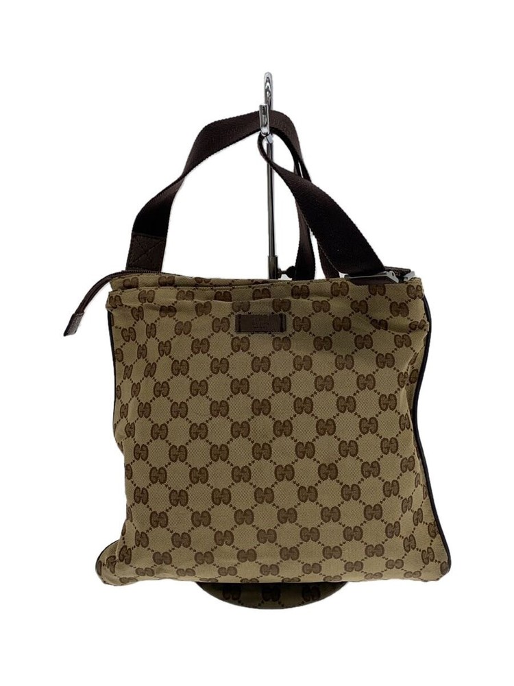 GUCCI Black Leather Shoulder Bag BEG 132907 with Gold Hardware  