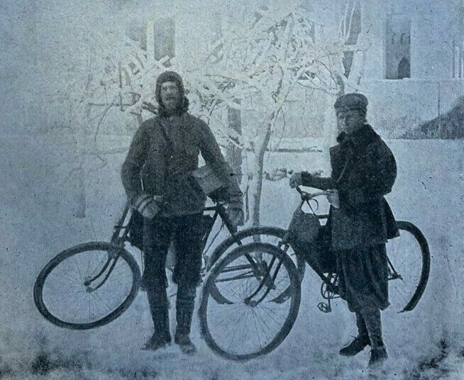 1899 Traveling Around the World on a Bicycle Frederick W Emett illustrated