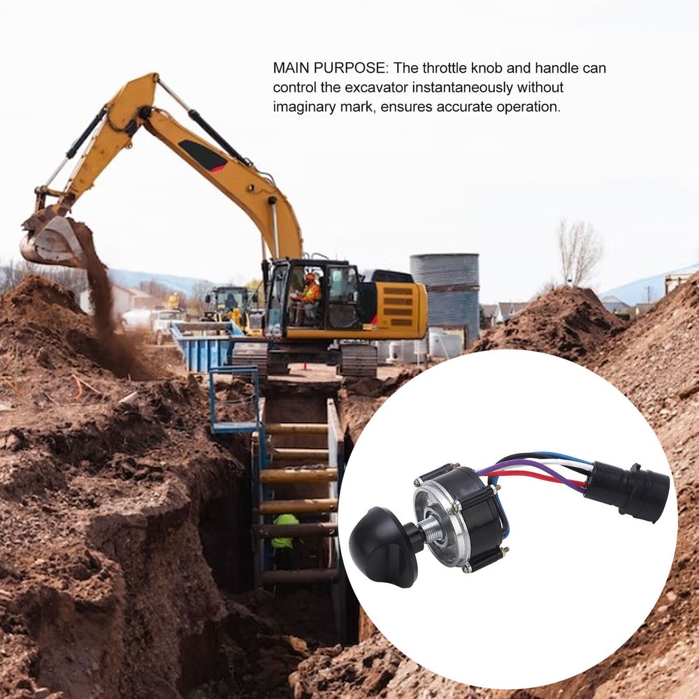 Throttle Motor Knob with Handle 106-0107 Replacement Part