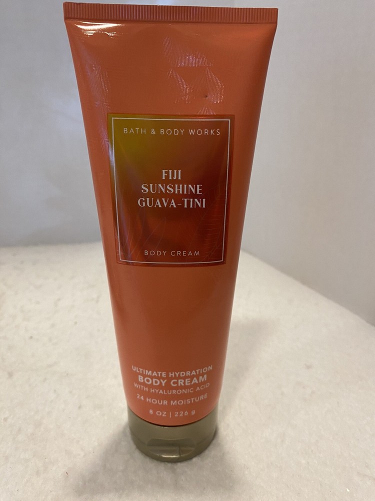 Bath and Body works FIJI SUNSHINE GUAVA TINI body CREAM lotion Moisturizer 8 oz
