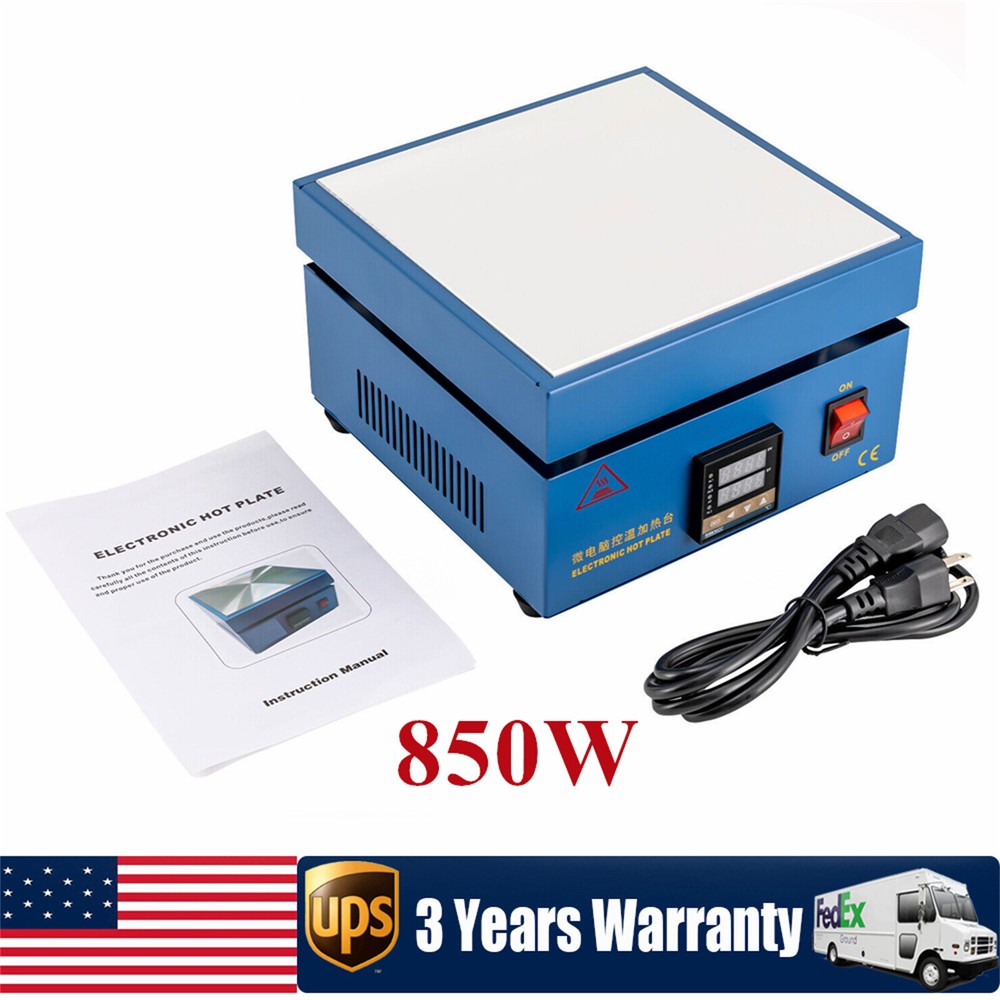 Electronic Hot Plate Preheat Soldering Preheating Station Facility Tools 850W