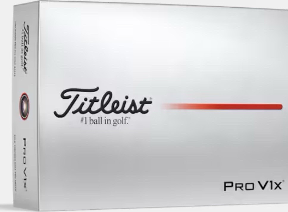 NEW TITLEIST 2025 PRO V1X WHITE GOLF BALL