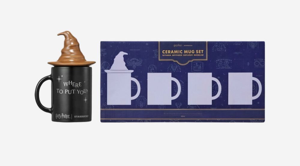 Starbucks Harry Potter Color-Changing 355ml Mug with Reusable Dormitory Bag  