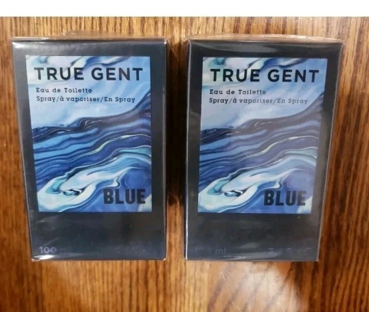 Avon Mens True Gent Blue Cologne 3.4 Oz Eau De Toilette Spray NEW SEALED 2 pack