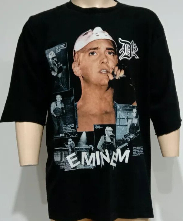 Vintage Infinite Slim Shady EP Eminem T-Shirt Marshall Bruce Mathers III D12