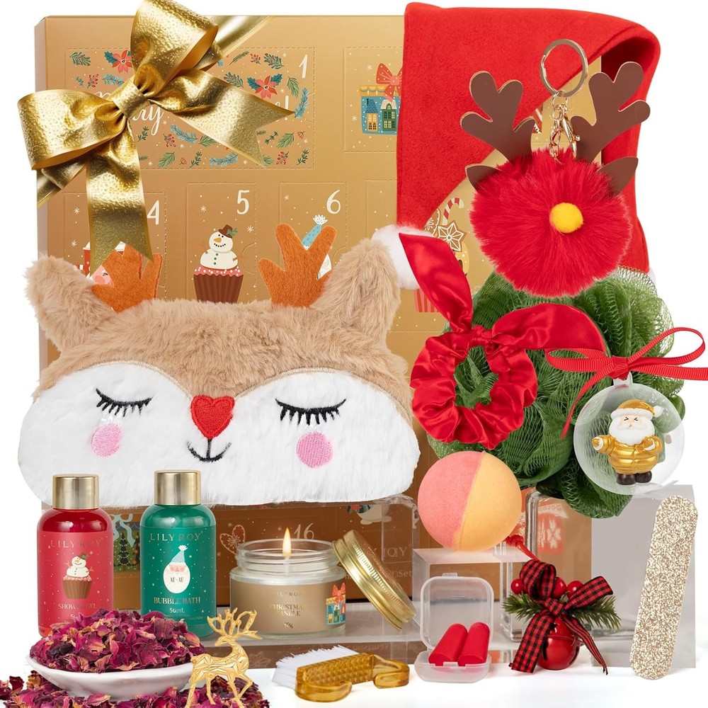 Advent Calendar 2025 Christmas Gifts for Women Mom - Luxury Gift Box with...