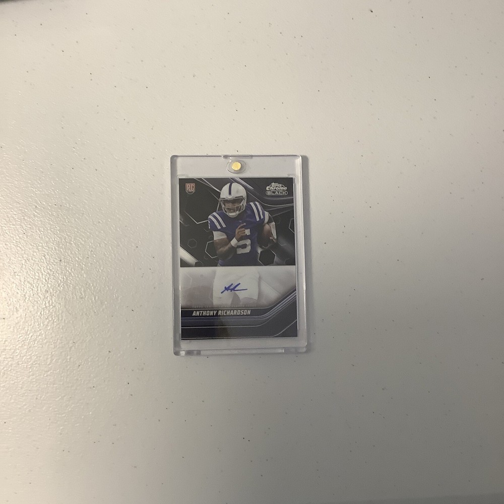 2023 Topps Composite - Topps Chrome Black Autographs Anthony Richardson (AU, RC)