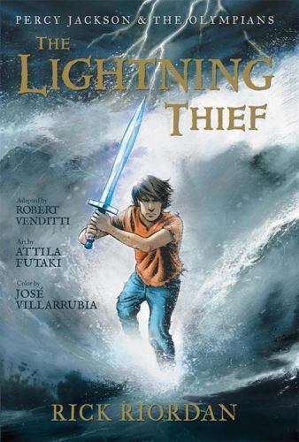 Percy Jackson The Lightning Thief Graphic Novel - Acceptable Condition