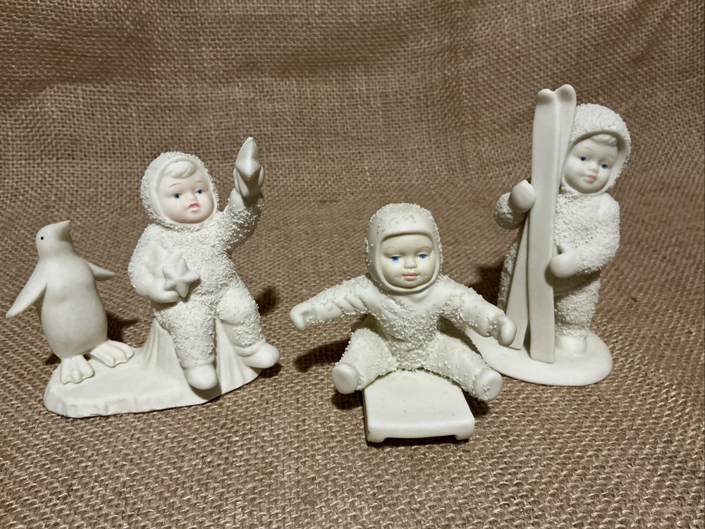 Snow babies department 56 a lot of 3