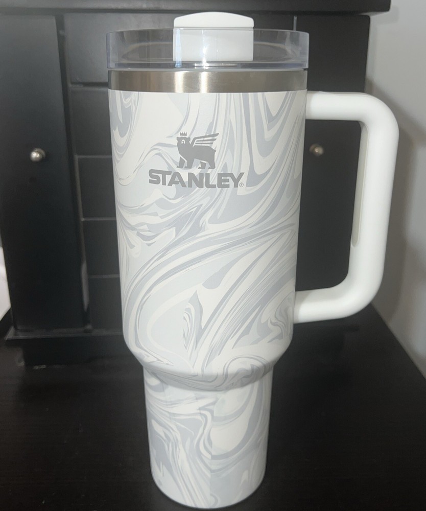 Stanley Quencher Polar Swirl 40oz Limited Edition Tumbler for Water Only