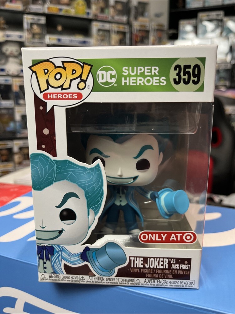 Funko Pop! DC Comics  The Joker as Jack Frost #359 Target Exclusive