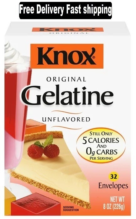Knox Original Unflavored Gelatin (32 Ct Packets)~