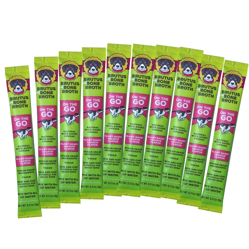 Brutus Broth Instant On The Go Vegetable for Dogs - Vegetable with Omegas 3, ...