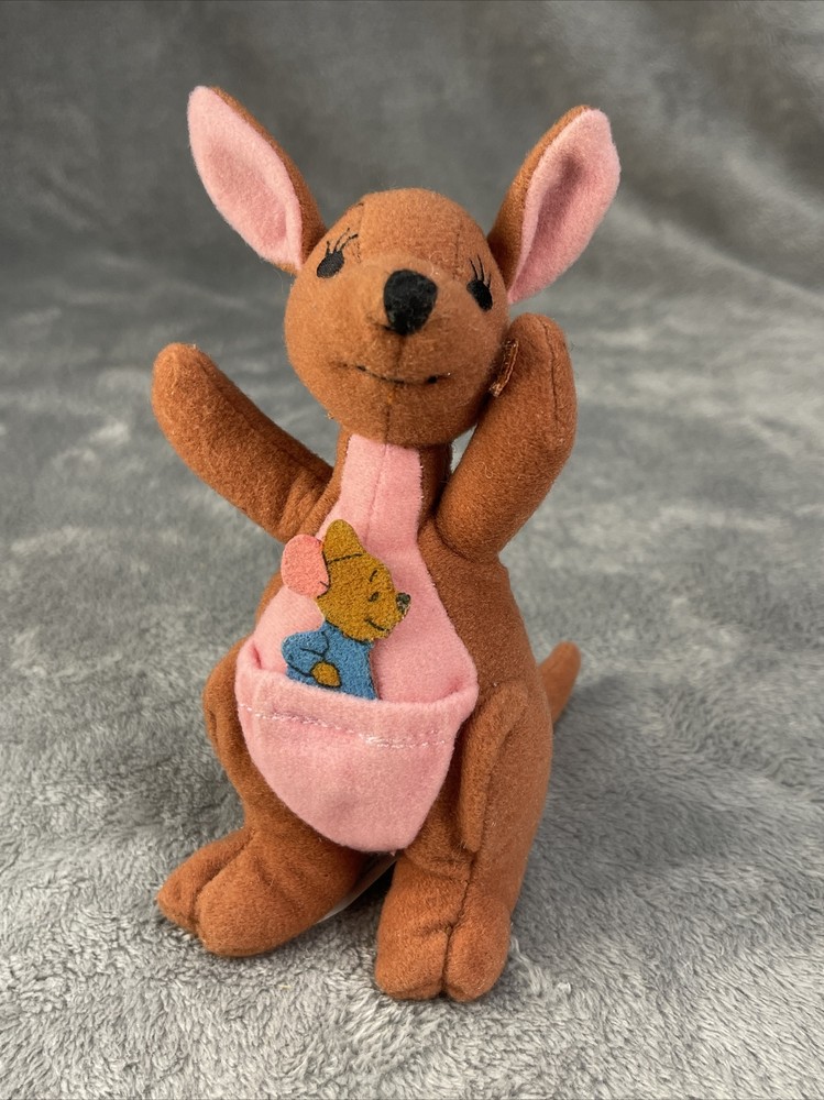 1997 Mattel Disney Kanga and Roo Winnie the Pooh Plush Stuffed Animal Vintage