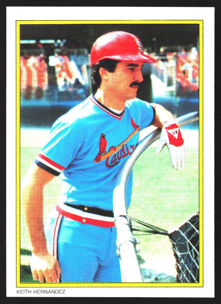 1983 Topps Keith Hernandez #4 All-Star Cardinals Collector's Edition