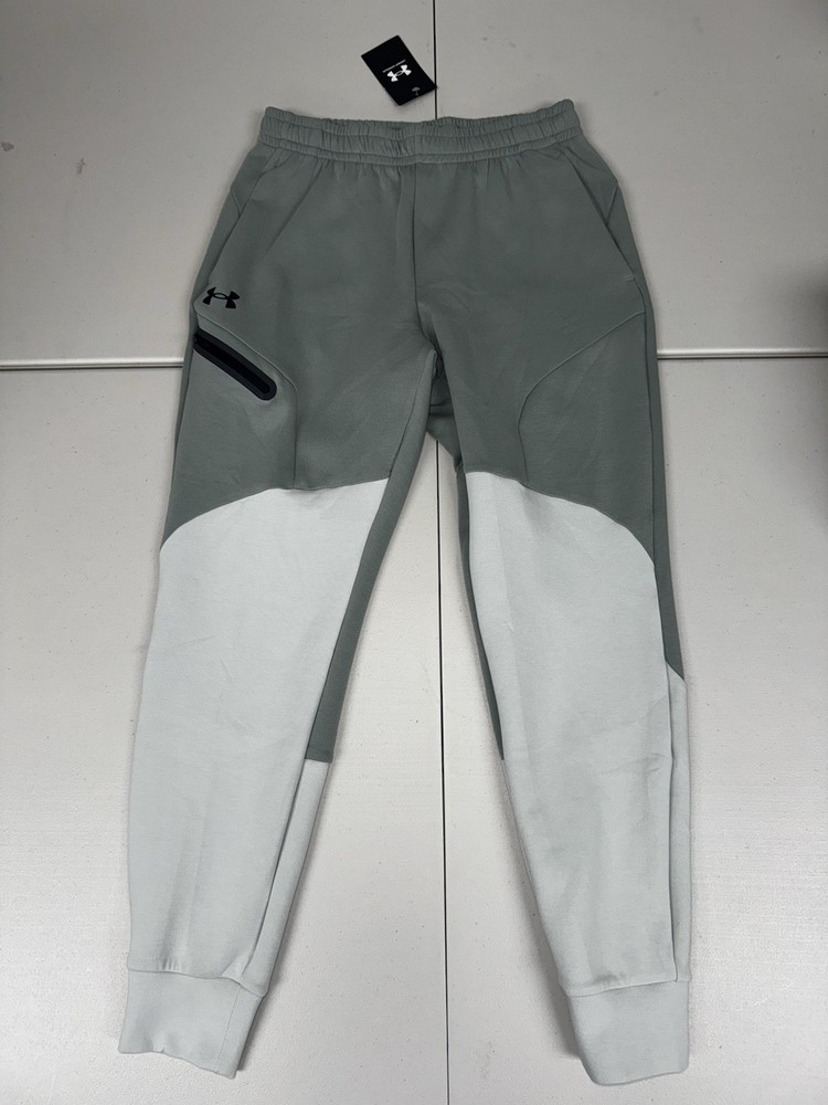 Under Armour UA Mens Unstoppable Fleece Joggers Pants Green 1379808 Pick Size