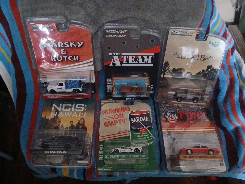 greenlight 1/64 lot Of 6