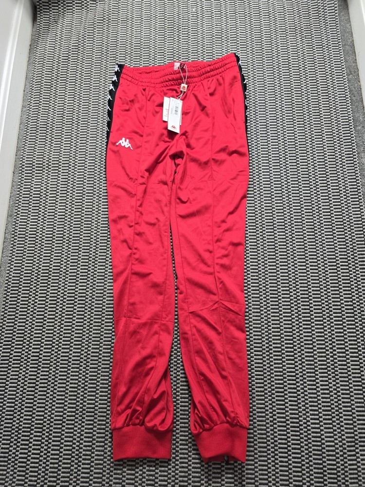 VTG Kappa men's jogger sweatpants with ankle zip in size large - retro active style