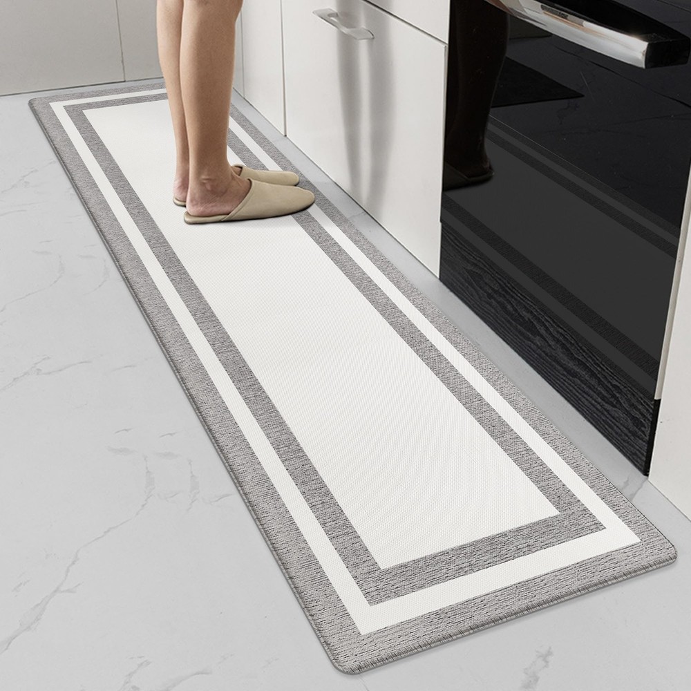 Cushioned Anti-Fatigue Kitchen Floor Mat Waterproof Non-Slip Comfort Standing