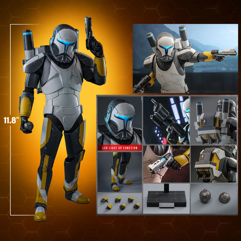 PreSale Clone Commando Scorch 1/6 Scale Figure Hot Toys Star Wars The Bad Batch!-image