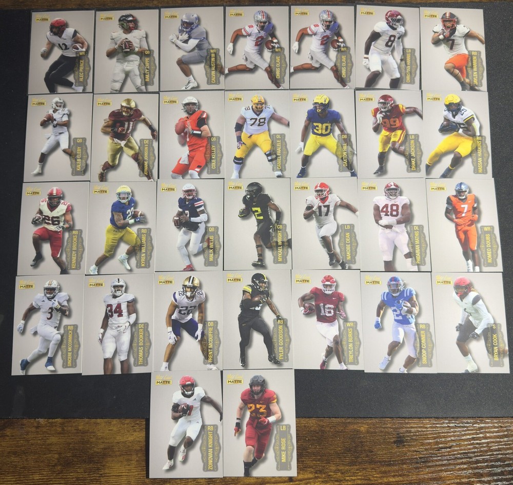 2022 Wild Card Matte Base Lot - *YOU PICK* (READ DESC)